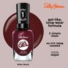 Sally Hansen Miracle Gel™, Wine Stock, Long Lasting, Gel-Like Formula,