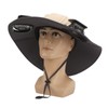 Detachable Sun Fan Hat 3 Speeds Adjustable UPF50 Breathable Wide