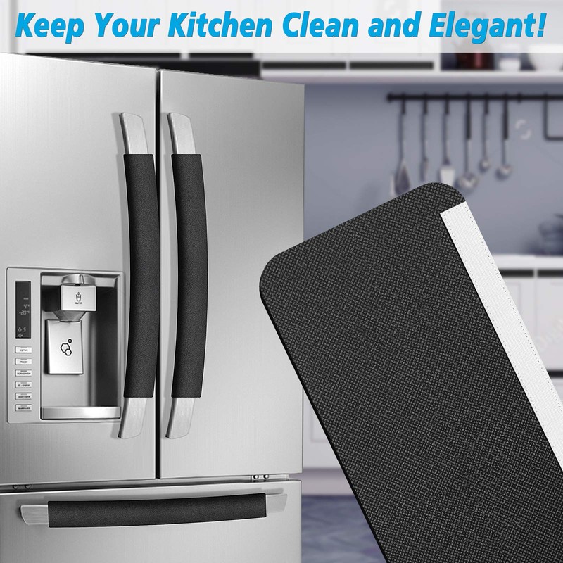 Miss.Silk Refrigerator Door Handle Covers, Set of 5, Keep Your