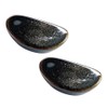 Housoutil Chopstick Rests Holders Ceramic, 2PCS Japanese Spoon Rest, Mini