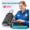 ANVIL TSA Approved Luggage Lock - 4 Digit Combination, 10,000