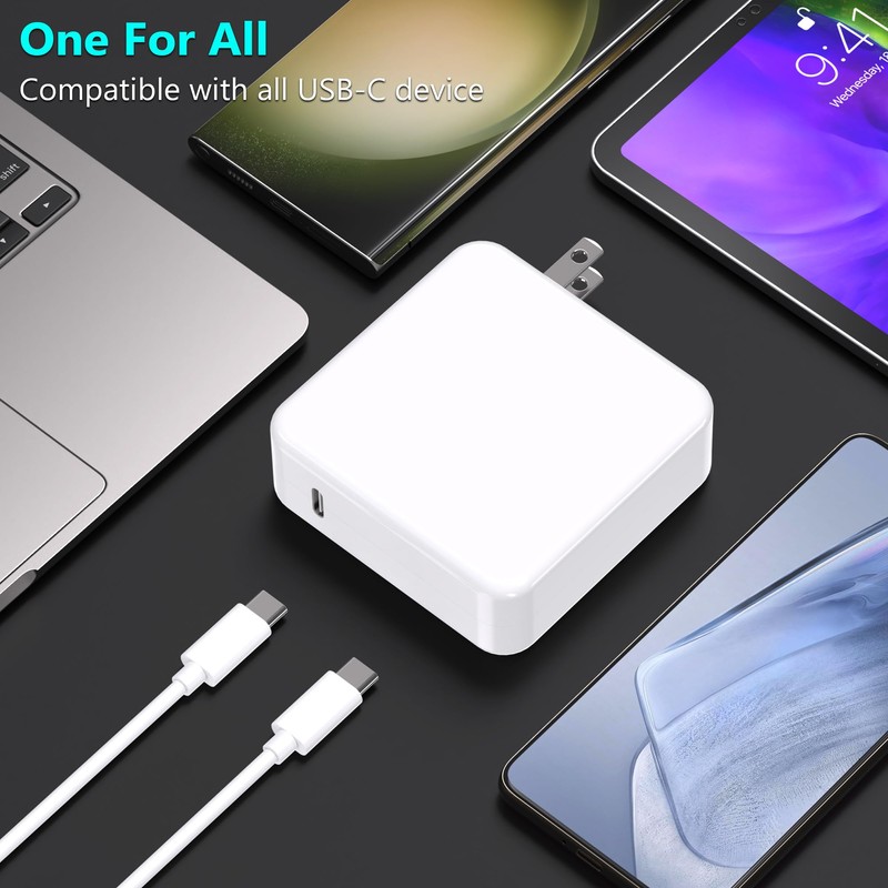 AYKLCZUU Mac Book Pro Charger 61W USB C Charger Power