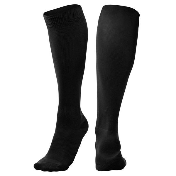 CHAMPRO Pro Socks, Single Pair, Adult Medium, Black
