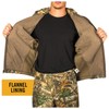 HOT SHOT Men’s Flannel Lined Camo Hunting Jacket – Camouflage