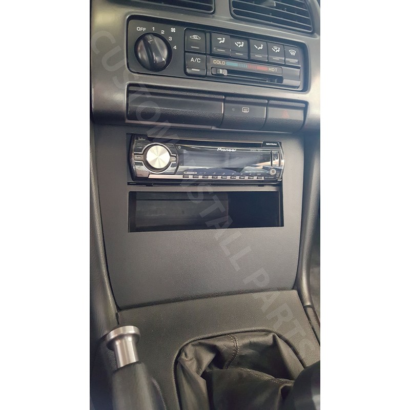 Lower Single or Double Din Dash Kit Compatible with Nissan