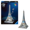3D Puzzle Iconics: Eiffel Tower with Light