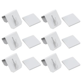 VGOL 20pcs Metal Window Hooks Decoration Clips for 12-20mm Large Frames