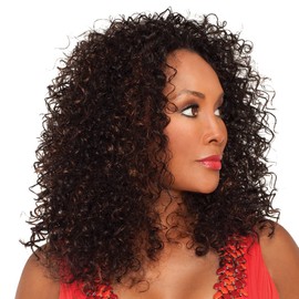 Vivica A. Fox HW-KARA-V Synthetic Fiber, 3/4 Half Wig in Color P42730
