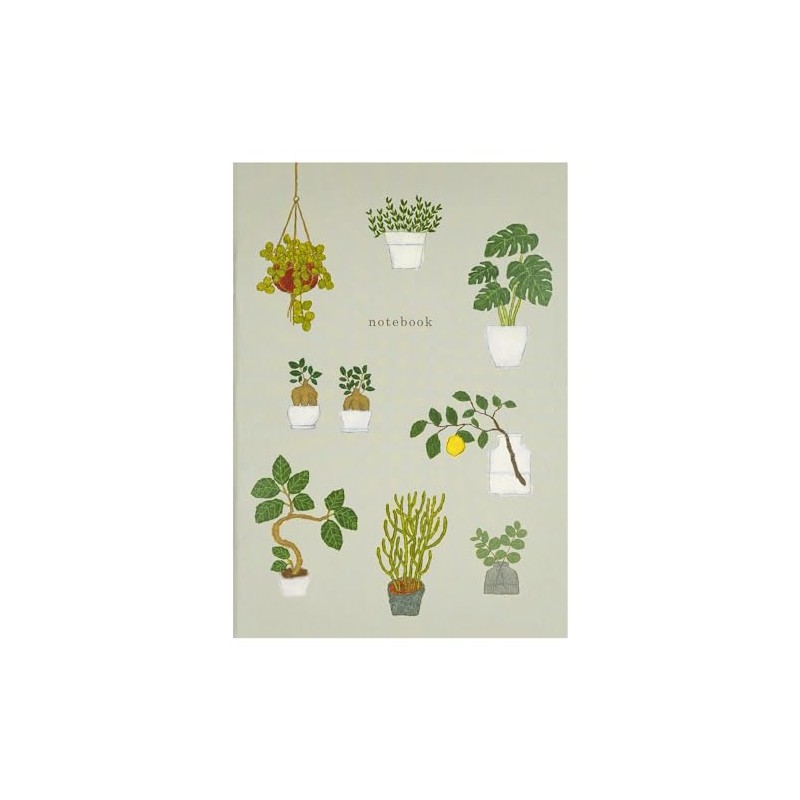 Greeting Life Yusuke Yonezu A5 Notebook House Plant YZN-404 Green
