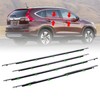 4Pcs Weatherstrip Window Moulding Trim Seal Belt Compatible with 2012-2016