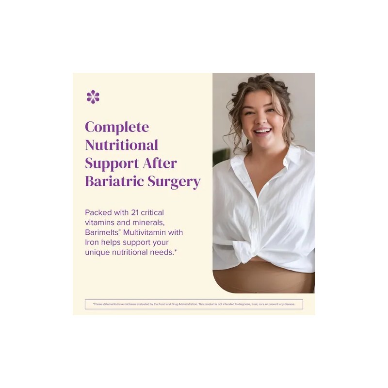 Barimelts Multivitamínico Bariátrico Mujer 60 Tabletas
