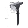 Solar Garden Lights Professional 24 LEDs IP54 Waterproof Solar Landscape
