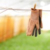Takagi Hata Anti-Slip Gloves, Brown, Large, Gardening, Antibacterial, Odor Resistant,