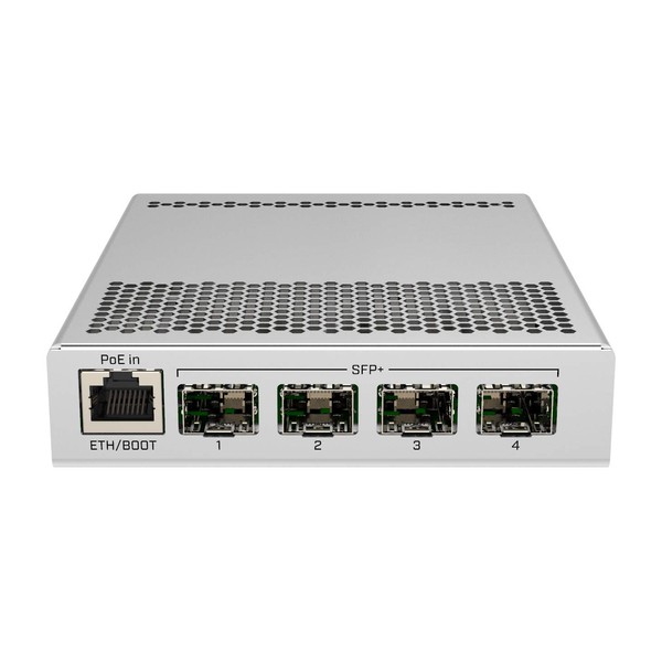 MikroTik Cloud Router Switch (RouterOS L5), Desktop Encl, CRS305-1G-4S+IN (RouterOS