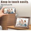 Flyzuni 10.1 Inch Digital Picture Frame with 32GB Storage, WiFi