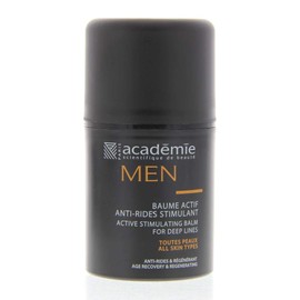 Academie Men Active Stimulating Balm For Deep Lines Homme/Men, Cream 50 g