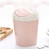Desktop Trash Can Mini Table Garbage Bin with Swing Lid