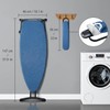 Duwee 18"x48" Deluxe Ironing Board with Retractable Iron Rest,Extra Wide