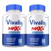 Vivalis Max+ Supplement For Men, Maximum Strength, Vivalis Max +