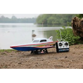 Shuang Ma 7000 RC Radio Remote Control WHITE Speed Boat Open Box - USA Seller