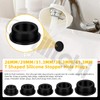 Hilitchi 16Pcs 5Sizes High Temp Silicone Plug Assortment Kit: 26MM,