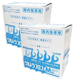 Lion DENT.EX Ultra Floss, Pack of 40, M x 2