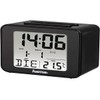 Hama Cube Digital Table Clock Black Rectangular
