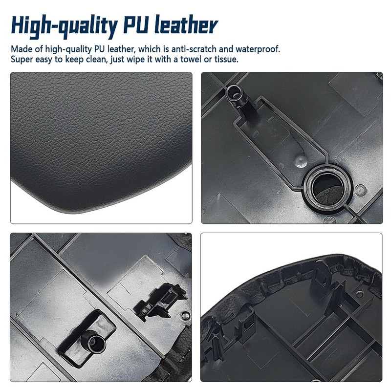 GOLACOD Center Console Lid Armrest Cover Compatible with Toyota Rav4