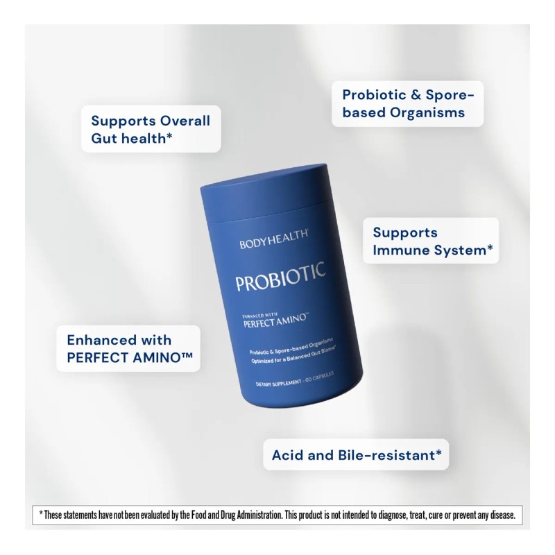 Bodyhealth Probiótico Perfectamino 60 Cápsulas