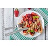DecorRack Plastic Cutlery Set, Silver Plastic Silverware Sets for Parties,
