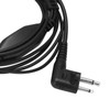 2 Pin Walkie Talkie Earpiece Noise Canceling Headset with MIC