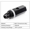 6AN Male Fuel Cell Tank Rollover Vent Valve Aluminum Fuel