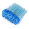 BTYMS 100 Pcs Lash Brush Eyelash Mascara Applicator Spoolies Wand