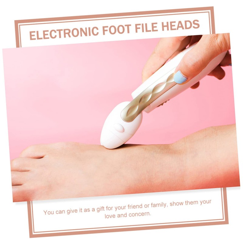 Baluue 10pcs Pedicure Replacement Roller for Foot Care Dead Skin