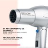 Revlon Secadora de 1875W con tecnología Iónica y Turmalina, Plata