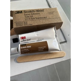 Scotch 3-M Scotch-Weld Two Part Epoxy Adhesive 2216 B / A "Translucent"  Kit Brand New
