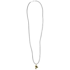 Kushies Angel Caller Necklace, Pregnancy Chime Pendant for Women, Gold, I Love You