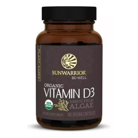 Sunwarrior Be-well Vitamina D3 60 Caps Sabor Sin Sabor