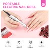 SAVILAND Acrylic Nail Kit with Drill: Professional 0.5Oz Clear/White/Pink Acrylic