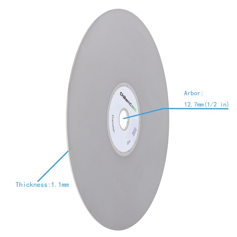 ChilternCasa 6 Inch Diamond Grinding Disc, Coated Flat Lap Disk