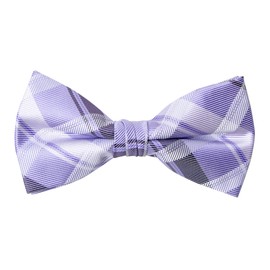 Spring Notion Men's Patterned Bow Tie Lilac