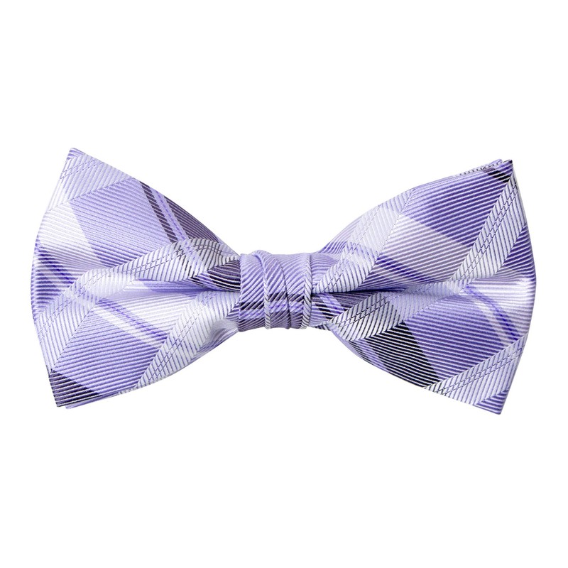Spring Notion Men's Patterned Bow Tie Lilac