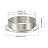 PATIKIL Trike Lamp Ferrule 76mm OD Crimp Fitting Ferrule Long