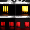 LED Motorcycle Taillight Turn Brake Driving Signal Lamp 42W for