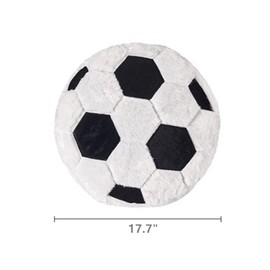 XIZHI 17.7 inch Football Throw Pillow Soft Stuffed Cushion Sports Toy Pillow Soft Durable Sports Toy for Sofa Room Decoration and Kids Boy Girls Children Birthday