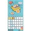 2025 Gudetama Wall Calendar