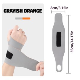 Maple Plentiful Wrist Bandages 2 Pieces Wrist Support Bandage Wrist Tendonitis Hand Bandage for Sports and Fitness, Housework