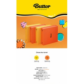 BTS BUTTER Album (PEACHES Ver) K-POP SEALED
