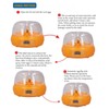 15W Egg Incubator 6 Eggs Digital Mini Fully Automatic Egg
