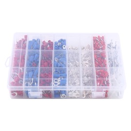 1000pcs 24Types Insulated Crimp Terminals Electrical Cable Wire Connectors Assorted Set
